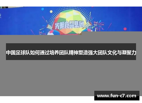中国足球队如何通过培养团队精神塑造强大团队文化与凝聚力