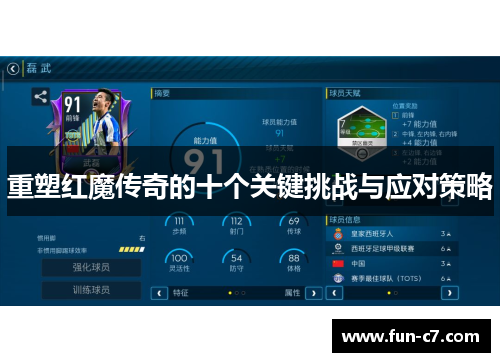 重塑红魔传奇的十个关键挑战与应对策略