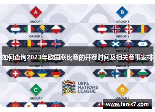 如何查询2023年欧国联比赛的开赛时间及相关赛事安排